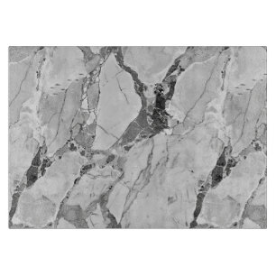 Elegante Gray Twilight Marble Fantasy Decorative G Schneidebrett