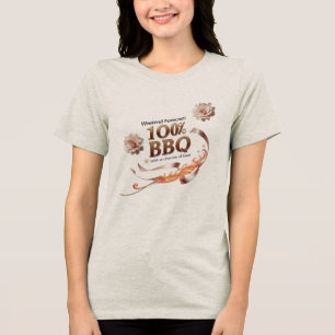 Elegante GRILLEN Lover T - Shirt für Frauen 100