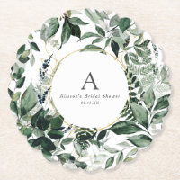 Elegante Grünanlage Foliage Garten Brautbrunch
