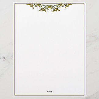 Elegante grüne Blätter