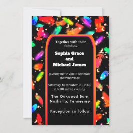 Elegante grüne Blätter Naturdesign | Minimal Botan Einladung