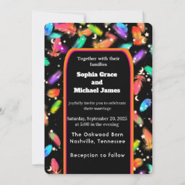 Elegante grüne Blätter Naturdesign | Minimal Botan Einladung