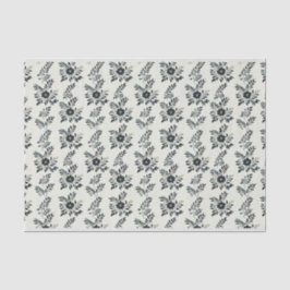 Elegante grüne Blume Seidenpapier