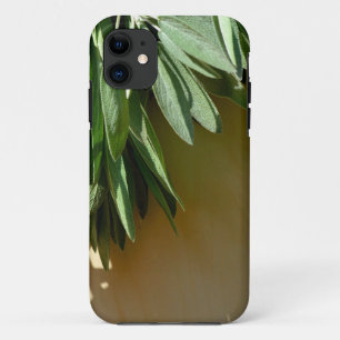 Elegante grüne botanische Blätter Frischfrische Kr Case-Mate iPhone Hülle