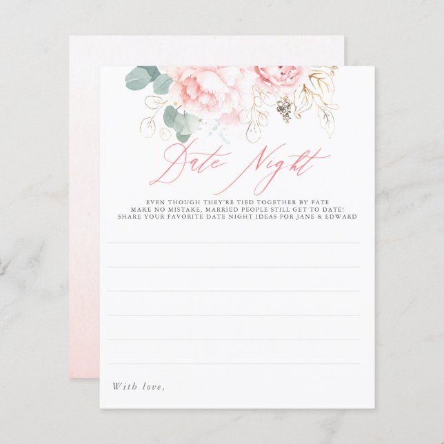 Elegante Grünpflanzen Rosa Blumenladen (Vorne/Hinten)