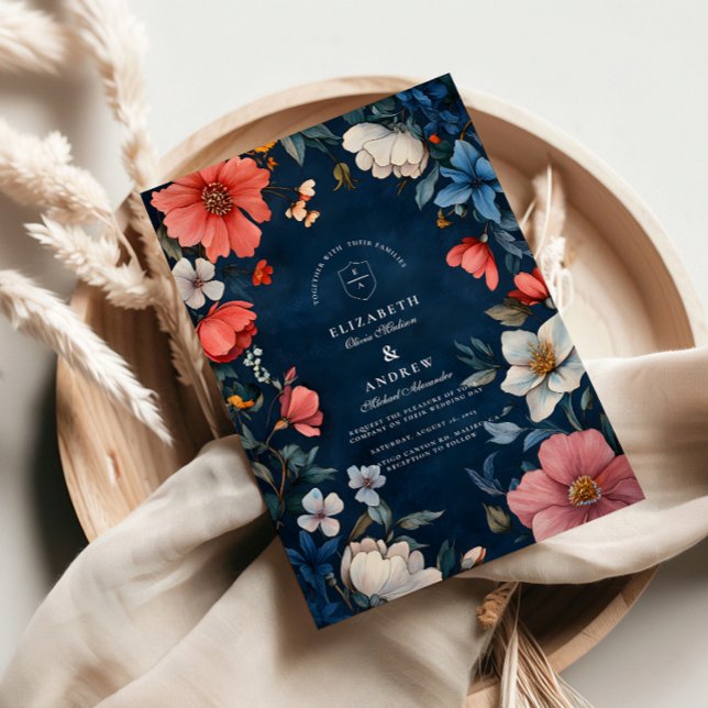 Elegante Halloween Hochzeit Einladung (Von Creator hochgeladen)