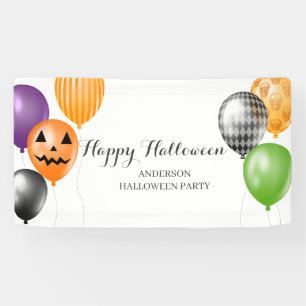 Elegante Halloween-Party  Banner