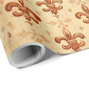 Elegante Halloween-Wasserfarbe Orange Geschenkpapier