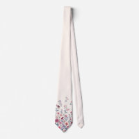 Elegante Halstuch mit Blumenmuster