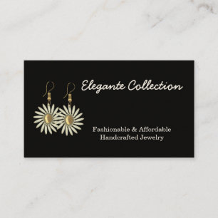 elegante handcrafted Schmuckhersteller Visitenkarte