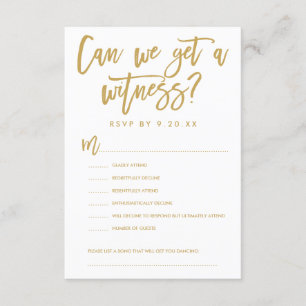 Elegante handgeschriebene Hochzeits-RSVP-Options-K Einladung
