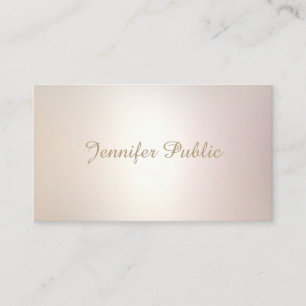 Elegante handgeschriebene Schriftart professionell Visitenkarte
