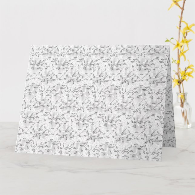 Elegante handGezeichnet botanische Kunst Karte (Gelbe Blume)