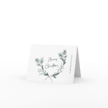 Elegante Handgezeichnete Minimalistische Weihnacht