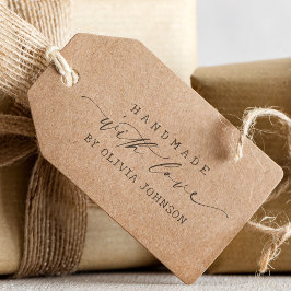 Elegante Handmade mit Personalisiertem Liebe-Scrip Permastempel