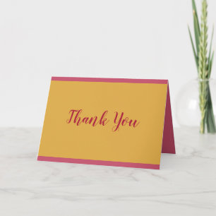 Elegante Handschrift Danke Textvorlage Trendy