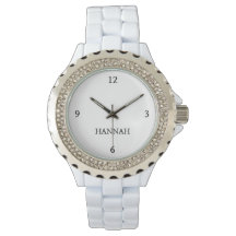Elégante "HANNAH" Montre Personnalisée