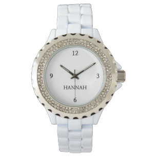 Elégante "HANNAH" Montre Personnalisée