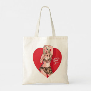 Elegante Heart Lady Tote Bag - Stilvolles Geschenk Tragetasche