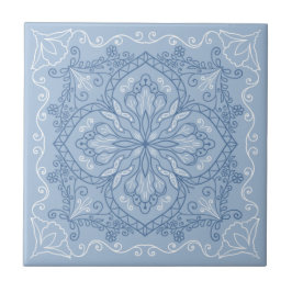 Elegante helle Blumen Schmetterling Dekorative Fliese