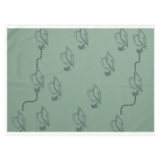 Elegante hellgrüne Abschluss-Muster-Tischdecke Tischdecke