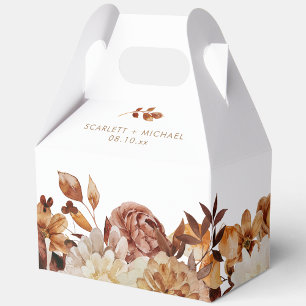Elegante Herbst-Hochzeitsgeschenk-Schachtel Geschenkschachtel