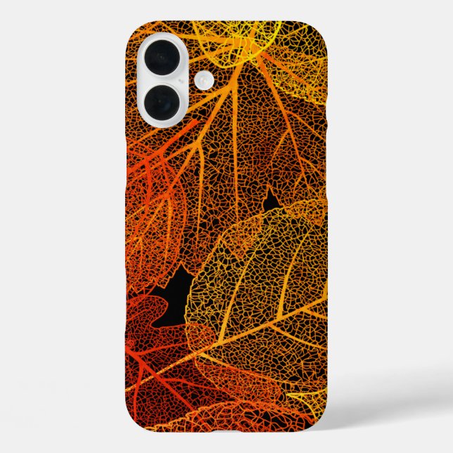 Elegante Herbstgänge iPhone 16 Plus Hülle (Rückseite)