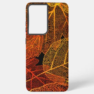 Elegante Herbstgänge Samsung Galaxy Hülle