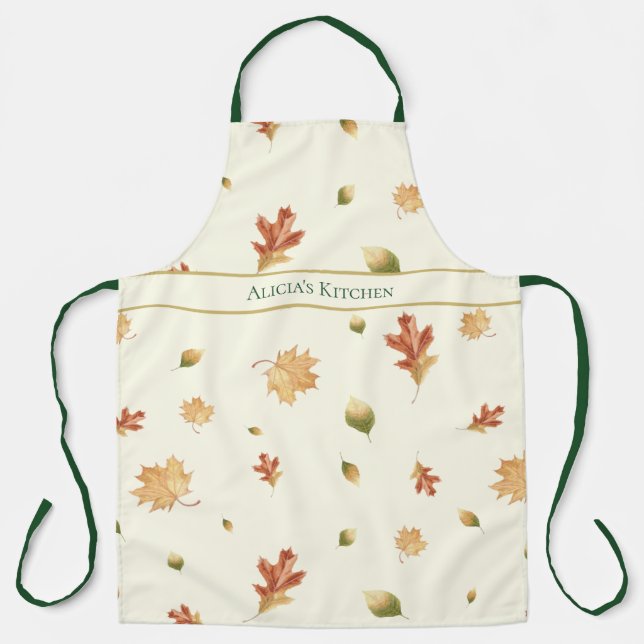 Elegante Herbstgänge Schürze (Vorderseite)