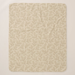 Elegante Herbstlaube   Boho Minimalistisch Farmhou Sherpadecke