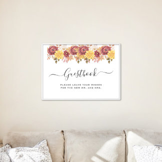Elegante Herbstwoche Poster