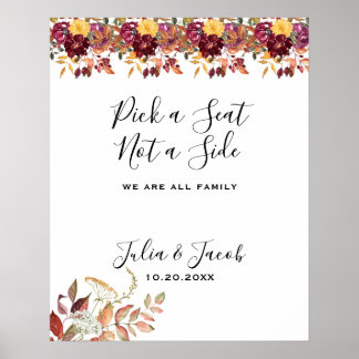 Elegante Herbstwoche Poster