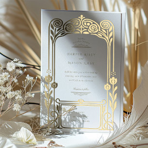 Elegante Highlights Folieneinladung