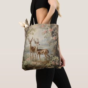 Elegante Hirsche Alte Wälder Tasche