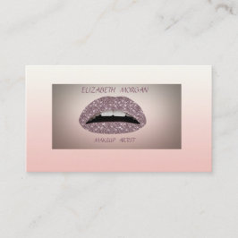 Elegante, hochmoderne Glitterie Visitenkarte