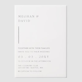 Elegante Hochzeit