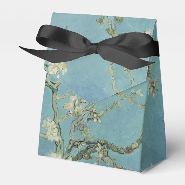 Elegante Hochzeit "Almond Blossom" Geschenkschachtel (Vorderseite)