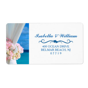 Elegante Hochzeit am Floral Ocean Beach