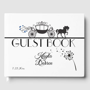Elegante Hochzeit bei Buggy Gästebuch