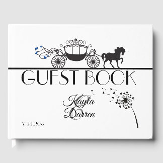 Elegante Hochzeit bei Buggy Gästebuch