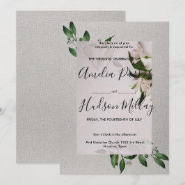 Elegante Hochzeit Einladung