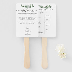 Elegante Hochzeit Fächer