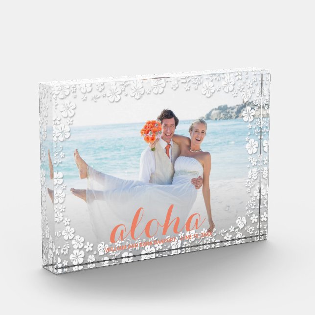Elegante HOCHZEIT Fotoblock (Links)
