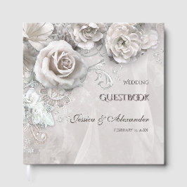 Elegante Hochzeit Gästebuch