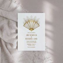 Elegante Hochzeit im Gatsby-Stil Art Deco der 1920