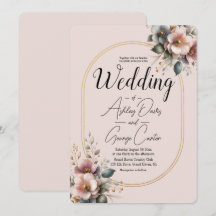 Elegante Hochzeit in Rosa, Blau und Creme