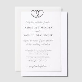 Elegante Hochzeit mit benutzerdefiniertem Text für