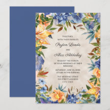 Elegante Hochzeit mit Blauen Orangen