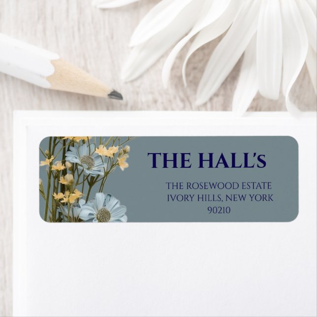 Elegante Hochzeit mit Blumen  (Insitu)