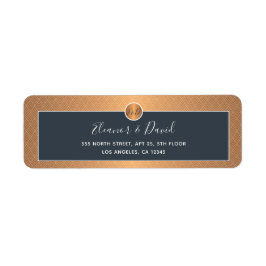 Elegante Hochzeit mit Goldpaaren